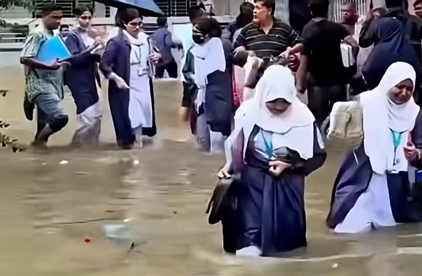 বৈরি আবহাওয়ায় পরীক্ষা ও ভুলে ভরা প্রশ্নের মুখে তীব্র সমালোচনার মুখে শিক্ষা ব্যবস্থা
